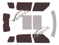 Mini Coutryman (1) 5 doors (2010 - 2017) tinted film kit Mini Coutryman (1) 5 doors (2010 - 2017) tinted film kit