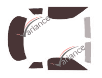 Mini Coupé Coupe 3-door tinted film kit (2011 - 2015) Mini Coupé Coupe 3-door tinted film kit (2011 - 2015)