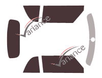 Mini One and Cooper (3) Cabriolet 2-door tinted film kit (2016 - 2023) Mini One and Cooper (3) Cabriolet 2-door tinted film kit (2016 - 2023)