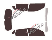 Mitsubishi RVR 5-door tinted film kit (2010 - 2021) Mitsubishi RVR 5-door tinted film kit (2010 - 2021)