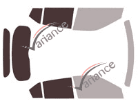 Tinted film kit Mitsubishi Eclipse (5) Cross (phase 1) 5-door (2018 - 2023) Tinted film kit Mitsubishi Eclipse (5) Cross (phase 1) 5-door (2018 - 2023)