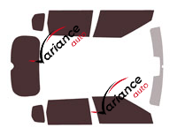Mitsubishi Outlander (4) 5-door tinted film kit (since 2021) Mitsubishi Outlander (4) 5-door tinted film kit (since 2021)