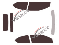 Tönungsfolien-Kit Nissan Murano (2) CrossCabriolet 2-türiges Cabriolet (2011 - 2014) Tönungsfolien-Kit Nissan Murano (2) CrossCabriolet 2-türiges Cabriolet (2011 - 2014)
