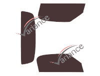 Nissan 370 Z (1) cabrio a 2 porte (2009 - 2020) kit di pellicole colorate Nissan 370 Z (1) cabrio a 2 porte (2009 - 2020) kit di pellicole colorate