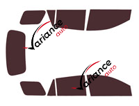 Nissan AD Estate 5-door Tinted Film Kit (2005 - 2021) Nissan AD Estate 5-door Tinted Film Kit (2005 - 2021)