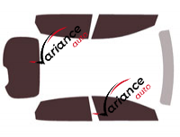 Nissan Ariya (1) 5-door tinted film kit (since 2022) Nissan Ariya (1) 5-door tinted film kit (since 2022)