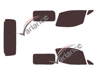 Nissan NV200 Tinted Film Kit (1) 5-door SUV (2009 - 2021) Nissan NV200 Tinted Film Kit (1) 5-door SUV (2009 - 2021)