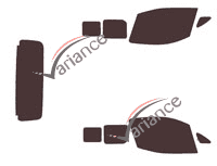 Nissan NV200 Tinted Film Kit (1) 5-door SUV (2009 - 2021) Nissan NV200 Tinted Film Kit (1) 5-door SUV (2009 - 2021)