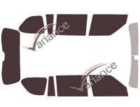 Kit film teinté Nissan Armada (2) 5 portes (2016 - 2024)