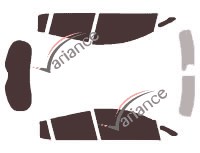 Kit film teinté Nissan Leaf (1) 5 portes (2011 - 2018) Kit film teinté Nissan Leaf (1) 5 portes (2011 - 2018)