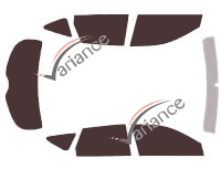 Tönungsfolien-Kit Nissan Murano (1) 5-Türer (2004 - 2008) Tönungsfolien-Kit Nissan Murano (1) 5-Türer (2004 - 2008)