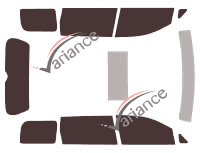 Nissan Quest (4) 5-door tinted film kit (2010 - 2018) Nissan Quest (4) 5-door tinted film kit (2010 - 2018)