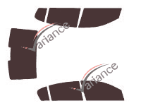 Kit film teinté Opel Astra (H) Berline 4 portes (2007 - 2012) Kit film teinté Opel Astra (H) Berline 4 portes (2007 - 2012)