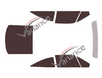 Holden Calibra Coupe 3-door tinted film kit (1990 - 1997) Holden Calibra Coupe 3-door tinted film kit (1990 - 1997)