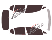 Opel Corsa (E) 5-door tinted film kit (2014 - 2019) Opel Corsa (E) 5-door tinted film kit (2014 - 2019)