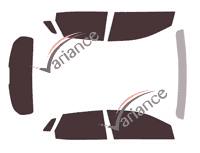 Kit film teinté Opel Grandland (A) X 5 portes (2017 - 2024) Kit film teinté Opel Grandland (A) X 5 portes (2017 - 2024)