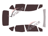 Tinted film kit Opel Meriva (B) 5-door (2010 - 2017) Tinted film kit Opel Meriva (B) 5-door (2010 - 2017)