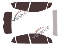 Buick Encore (1) 5-door tinted film kit (2012 - 2020) Buick Encore (1) 5-door tinted film kit (2012 - 2020)