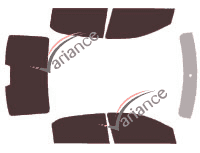 Peugeot 301 (1) berlina 4 porte (dal 2013) kit pellicola oscurata Peugeot 301 (1) berlina 4 porte (dal 2013) kit pellicola oscurata