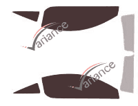 Peugeot RCZ Coupé 2 porte Kit di pellicole oscuranti (2010 - 2015) Peugeot RCZ Coupé 2 porte Kit di pellicole oscuranti (2010 - 2015)