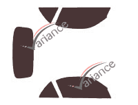 Tinted Film Kit Porsche 911 (6) Cabriolet 2 doors (2005 - 2013) Tinted Film Kit Porsche 911 (6) Cabriolet 2 doors (2005 - 2013)