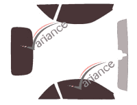 Tinted Film Kit Porsche 911 (7) Cabriolet 2 doors (2013 - 2019) Tinted Film Kit Porsche 911 (7) Cabriolet 2 doors (2013 - 2019)