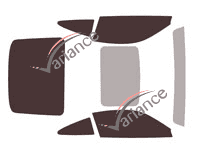 Tinted film kit Porsche 911 (8) Coupe 2-door (from 2019) Tinted film kit Porsche 911 (8) Coupe 2-door (from 2019)