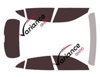 Tinted film kit Porsche Taycan (1) Cross 5-door (since 2022) Tinted film kit Porsche Taycan (1) Cross 5-door (since 2022)