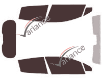 Kit film teinté Renault Clio (4) 5 portes (2012 - 2019) Kit film teinté Renault Clio (4) 5 portes (2012 - 2019)