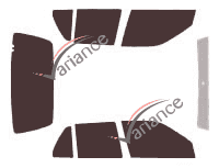 Kit film teinté Renault Clio (1) 5 portes (1990 - 1998) Kit film teinté Renault Clio (1) 5 portes (1990 - 1998)