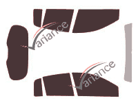 Kit film teinté Renault Clio (3) Collection 5 portes (2012 - 2014) Kit film teinté Renault Clio (3) Collection 5 portes (2012 - 2014)