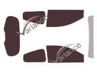 Kit film teinté Renault Clio (3) Collection 3 portes (2012 - 2014) Kit film teinté Renault Clio (3) Collection 3 portes (2012 - 2014)