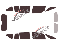 Kit pellicola oscurante Renault Espace (5) 5 porte (2015 - 2023) Kit pellicola oscurante Renault Espace (5) 5 porte (2015 - 2023)
