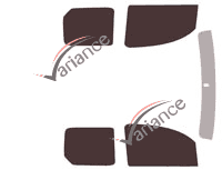 Nissan Kubistar Tinted Film Kit (2) 5/6 door van (2008 - 2022) Nissan Kubistar Tinted Film Kit (2) 5/6 door van (2008 - 2022)