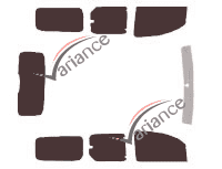 Nissan Kubistar (2) Maxi 5-door Tinted Film Kit (2010 - 2022) Nissan Kubistar (2) Maxi 5-door Tinted Film Kit (2010 - 2022)