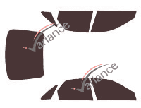 Kit pellicola colorata Renault Laguna (1) 5 porte (1994 - 2000) Kit pellicola colorata Renault Laguna (1) 5 porte (1994 - 2000)