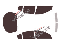 Kit pellicola colorata Renault Laguna (3) 5 porte (2007 - 2015) Kit pellicola colorata Renault Laguna (3) 5 porte (2007 - 2015)