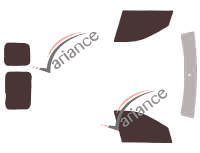 Tinted film kit Renault Logan (1) 6-door van (2007 - 2014) Tinted film kit Renault Logan (1) 6-door van (2007 - 2014)