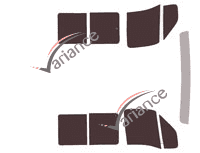 Tinted film kit Renault Master (2) 5 door van (1997 - 2010) Tinted film kit Renault Master (2) 5 door van (1997 - 2010)