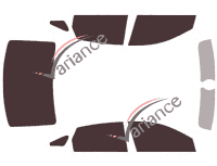 Kit pellicola oscurata Renault Talisman (1) Berlina 4 porte (2015 - 2023) Kit pellicola oscurata Renault Talisman (1) Berlina 4 porte (2015 - 2023)