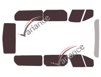 Kit film teinté Renault Trafic (3) Long 4/5 portes (depuis 2014) Kit film teinté Renault Trafic (3) Long 4/5 portes (depuis 2014)