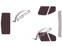 Tinted Film Kit Opel Vivaro (B) Short Or Long Cargo Van 4/5 doors (2014 - 2019) Tinted Film Kit Opel Vivaro (B) Short Or Long Cargo Van 4/5 doors (2014 - 2019)