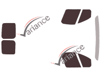 Tinted Film Kit Opel Vivaro (B) Short Or Long 5/6-door SUV (2014 - 2019) Tinted Film Kit Opel Vivaro (B) Short Or Long 5/6-door SUV (2014 - 2019)