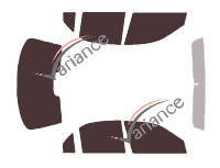 Kit de láminas tintadas Rover 75 berlina 4 puertas (1998 - 2005) Kit de láminas tintadas Rover 75 berlina 4 puertas (1998 - 2005)