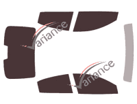 Kit de láminas tintadas Scion iA Sedán 4 puertas (2015 - 2020) Kit de láminas tintadas Scion iA Sedán 4 puertas (2015 - 2020)