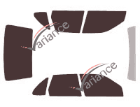 Kit film teinté Seat Cordoba (1) Berline 4 portes (1993 - 1999) Kit film teinté Seat Cordoba (1) Berline 4 portes (1993 - 1999)