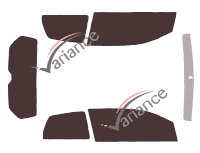 Kit de láminas tintadas Skoda Citigo 3 puertas (2012 - 2021) Kit de láminas tintadas Skoda Citigo 3 puertas (2012 - 2021)