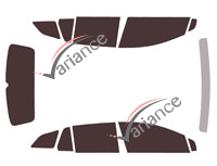 Skoda Enyaq (1) iV 5-door tinted film kit (since 2020) Skoda Enyaq (1) iV 5-door tinted film kit (since 2020)