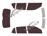 Skoda Fabia (3) 5-door tinted film kit (2014 - 2022) Skoda Fabia (3) 5-door tinted film kit (2014 - 2022)