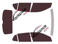 Tinted film kit Skoda Fabia (4) 5 doors (since 2022) Tinted film kit Skoda Fabia (4) 5 doors (since 2022)